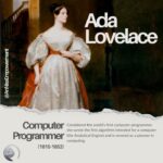 ada lovelace is a visionary #mathematician & the world's first computer programmer 