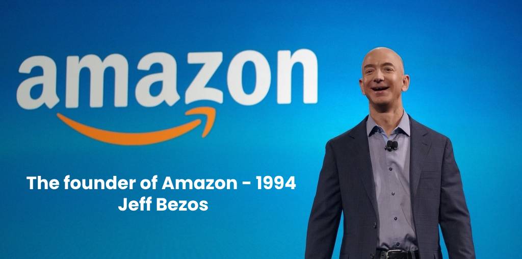 founder of azmazon jeff bezos 1994